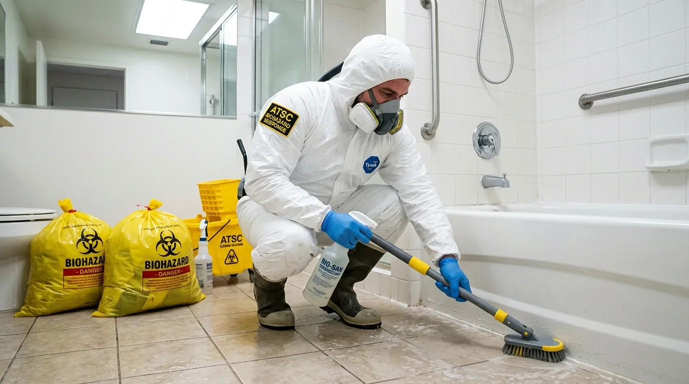 Decontamination equipment deployed for Blood Cleanup in Greece